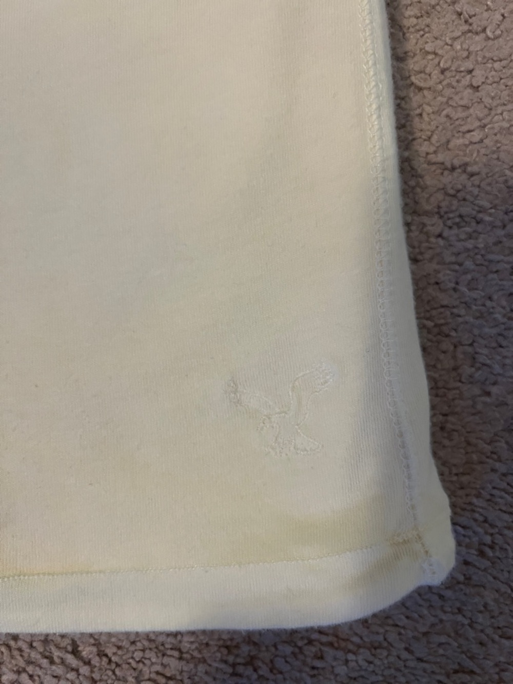 American Eagle Yellow strapless top - Picture 9 of 10